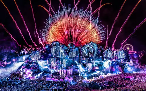 Tomorrowland Festival Stage Wallpaper 4K