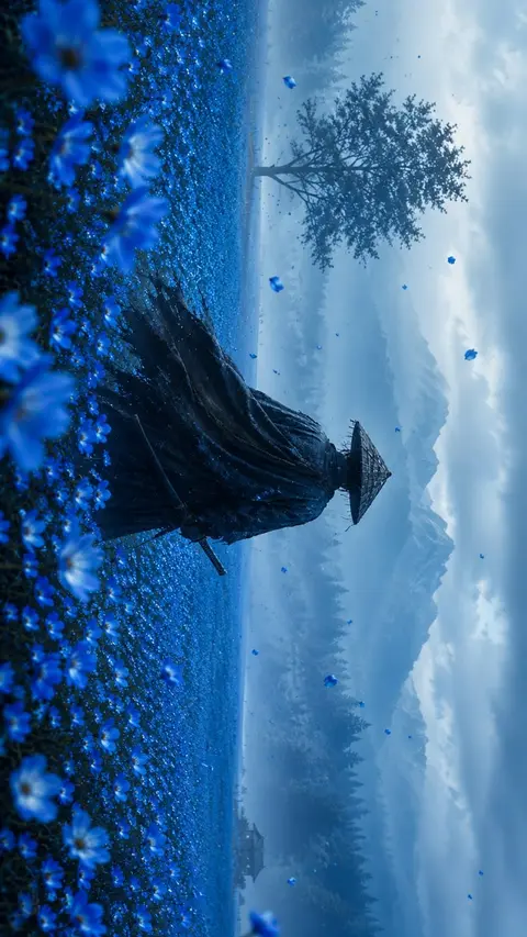 Bright Blue Sky Nature Wallpaper 4K