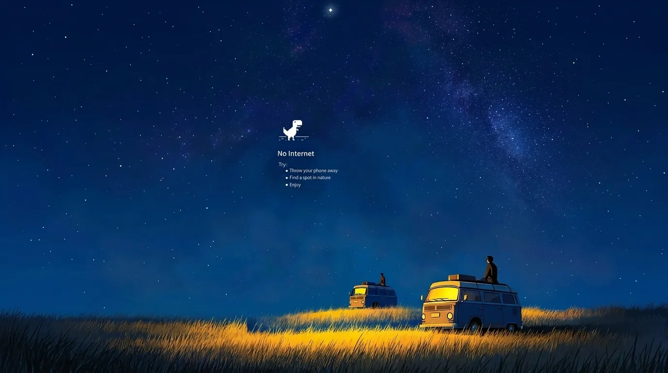 No Internet Wallpaper 4K wallpaper — 1376×768