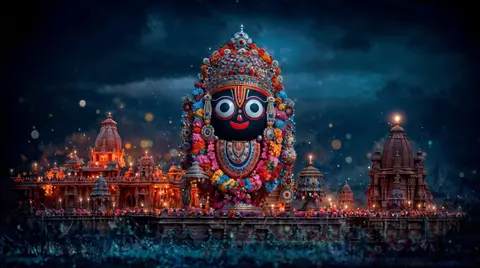 Lord Jagannath Temple 4K PC Wallpaper