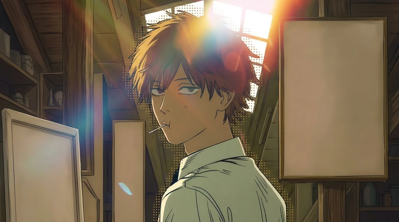 Anime Boy Classroom Aesthetic 4K Wallpaper wallpaper — 1376×768