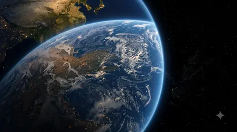 Earth from Space Wallpaper